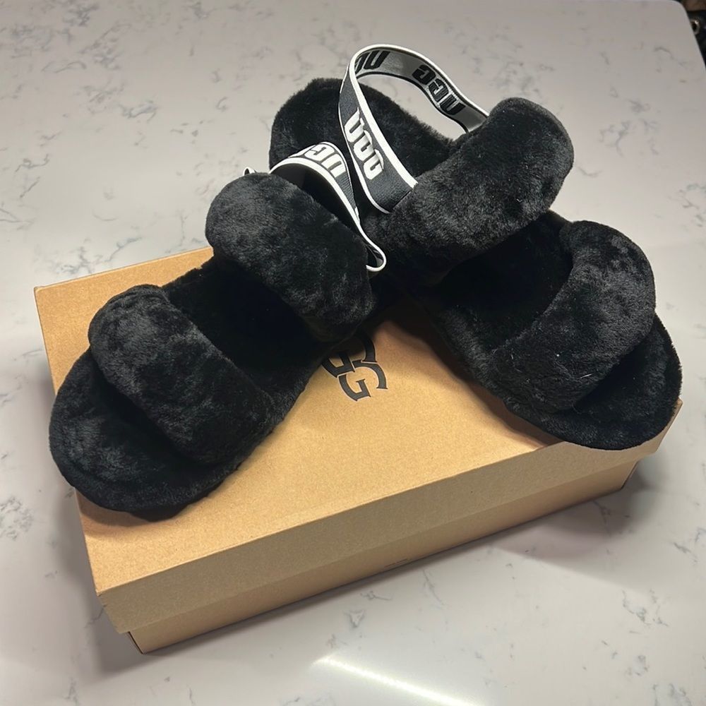 Ugg “ Oh Yeah “ Slipper ( Black )